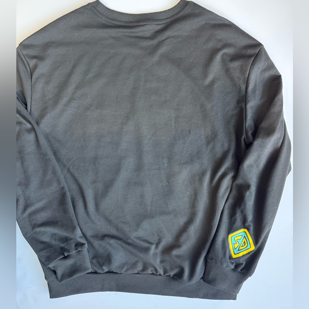 SHEIN X Scooby-Doo Graphic Sweatshirt Black Crewneck Size M - Picture 2 of 5